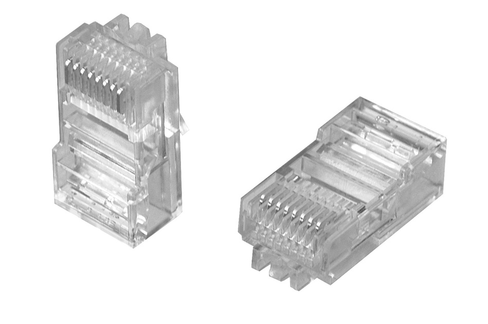 AMP RJ45 8 WAY PLUG X100