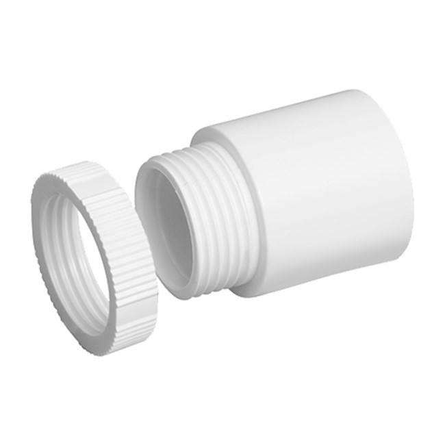 20MM PVC MALE ADAPTOR WH