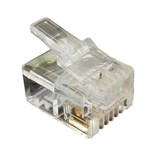 RJ11 6P4C CONNECTORS 100