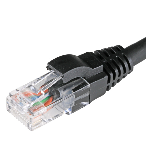 0.5M CAT6 SLIM LINE  COPPER PATCH LEAD/CORDS BK