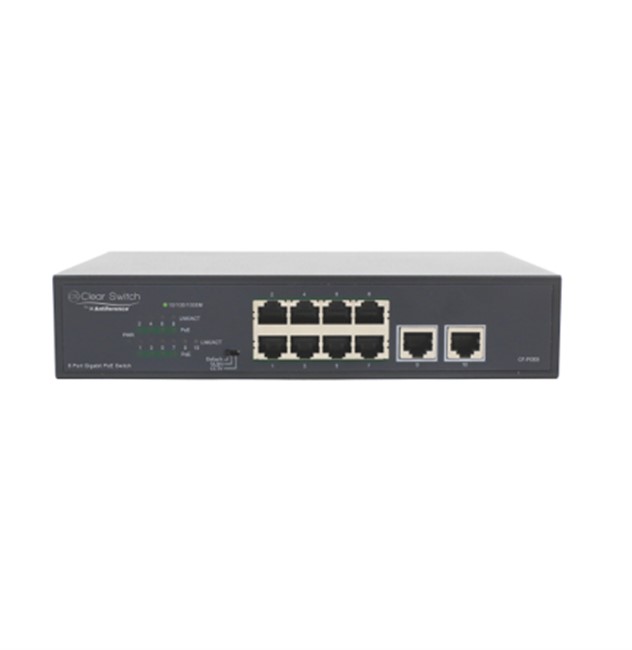 8+2 UNMANAGED POE SWITCH
