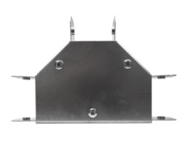 100X100MM GALV FLAT TEE 