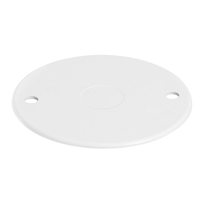 CONDUIT BOX LID WHITE   