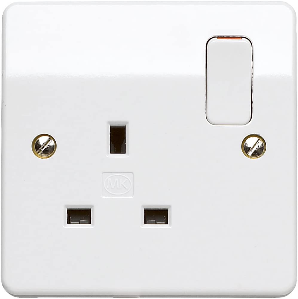 MK SINGLE SWITCH SOCKET 