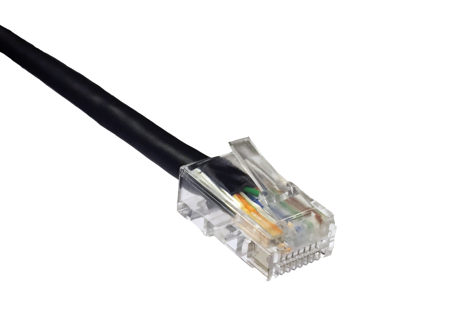 0.3M CAT5E UN-BOOTED BK 