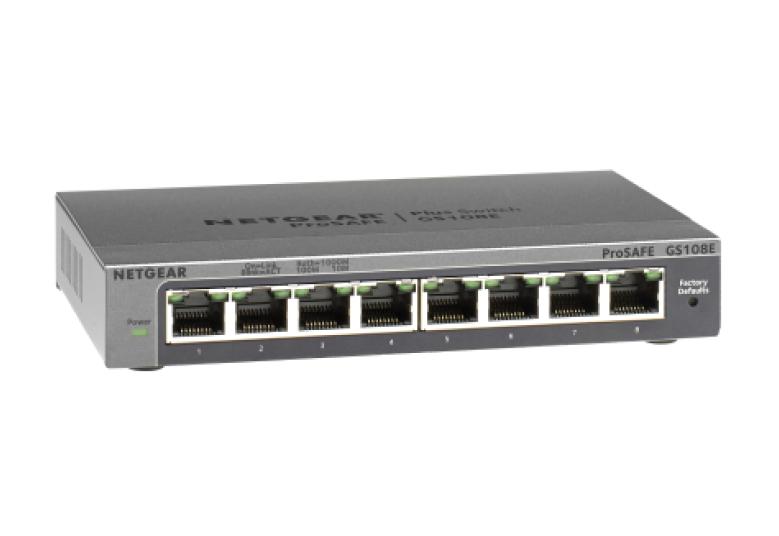 8P GIGABIT PLUS SWITCH  