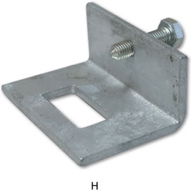 BEAM CLAMP 41 X 21 STRUT