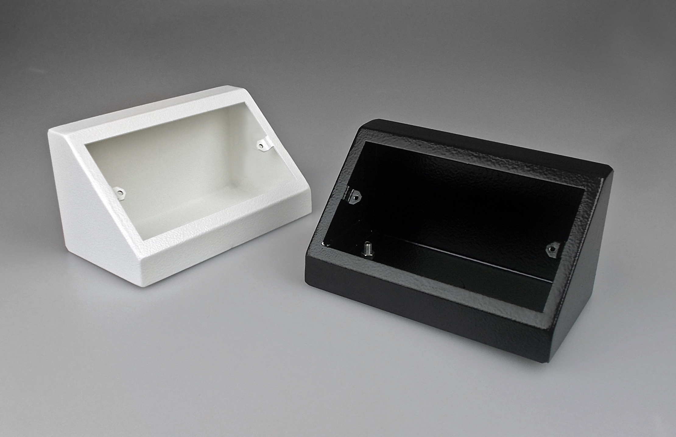 2G STEEL PEDESTAL BOX BK