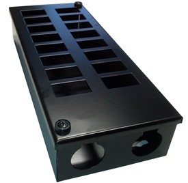 12PORT HOR PODBOX 2X32MM