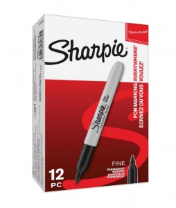 SHARPIE ORIGINAL BK 12  