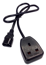 UK SOCK-IEC14 PLUG-1.0M 