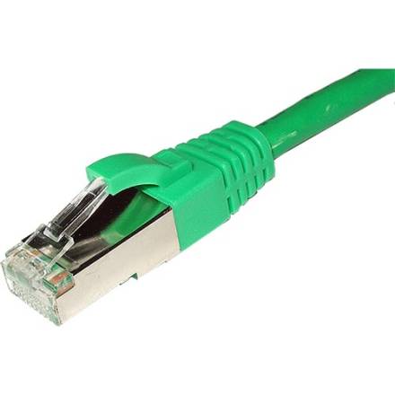 1.0M C6A PATCH LEAD/CORD S-STP LSOH GN